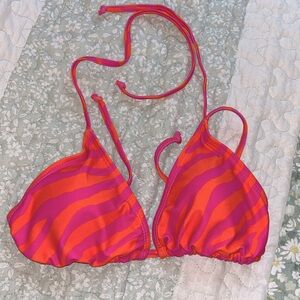 Pink & orange bikini set